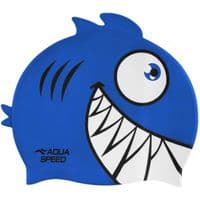 Шапка для плавания Aqua Speed Zoo Pirana 246-01 9696 синий Дет OSFM (5908217696960)