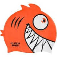 Шапка для плавания Aqua Speed Zoo Pirana 246-75 9702 оранжевый Дет OSFM (5908217697028)