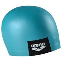 Шапка для плавания Arena Logo Moulded Cap 001912-210 бирюзовый Уни OSFM (3468336113592)
