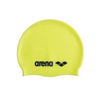 Шапка для плавания Arena Classic Silicone 91662-107 желтый Уни OSFM (3468336977743)