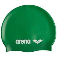Шапка для плавания Arena Classic Silicone 91662-104 зеленый Уни OSFM (3468336977668)