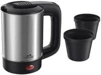 Електрочайник Monte MT-1819, Inox, 600W, 0.65л, дорожній, дисковий, в комплекті 2х200мл стаканчики