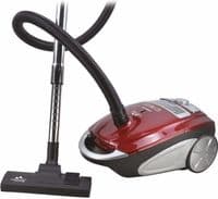 Пылесос Monte MT-8192, Red, 2200W, мощность всасывания 400W, мешковый, сухая уборка, объем 4.5л, телескопическая трубка, насадки пол/ковер, щелевая, круглая со щеткой, регулировка мощности на корпусе