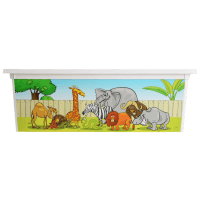 Коробка QUTU TREND BOX з/к ZOO 25л. (TREND BOX з/к ZOO 25л.)