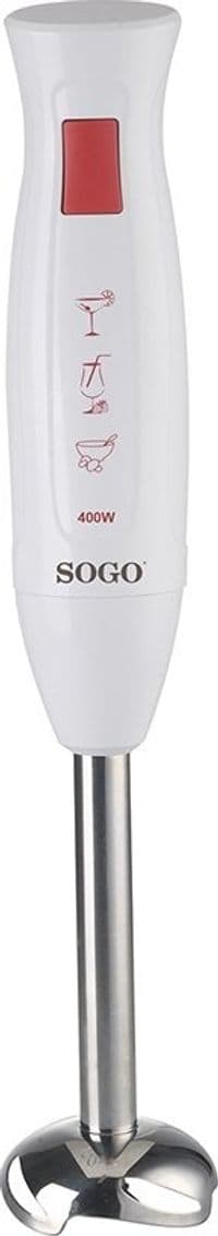 Блендер Sogo SS-14220, White, 400W, занурювальний, 1 швидкість, 1 насадка подрібнювач