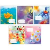 Зошит Yes А5 Nature colorful 96 аркушів лінія (767181)