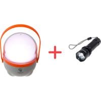 Фонарь Quantum Big Pretty + подарок QM-FL1043 (QM-FL3011-PR1)