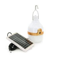 Лампа із вбудованим акумулятором Junai JA-899A, живлення від USB+Solar панелька 100х60мм, Box