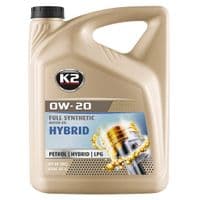Масло моторное K2 Hybrid Oil 0W-20 5 л (О0525Е)