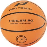 М'яч баскетбольний Pro Touch Harlem 50 80975474 чорно-жовтогарячий Уні 7 (7613211920857)