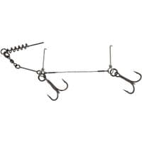 Оснащение Savage Gear 1x7 TI Corkscrew Stinger 2x2/0 23kg (1 шт/уп.) (1854.08.83)