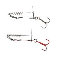 Оснащение Savage Gear Carbon49 Corkscrew Stinger 3/0 31kg (2 шт/уп.) (1854.09.72)