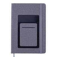 Книга записная Buromax COMFORT А5 96 листов точка, серый (BM.295309-09)
