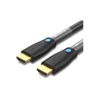 Кабель HDMI M - M, 8.0 м, V2.0, Инженерный 4K 60Гц 18Gbps HD 7.1 PVC Black Vention