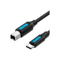 Кабель USB 2.0 BM - Type-C M, 2.0 м 2.4А 480Mbps Vention