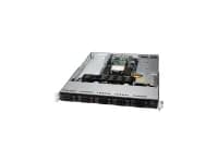 Supermicro SYS-110P-WTR 1U, LGA-4189, TDP 270W, Intel C621A, 8xDDR4, 10x2.5" Hot-swap (4x 2.5" NVMe hybrid), SATA3 (6Gbps), 2xPCI-E 4.0 x16 FHFL, 1 PCI-E 4.0 x16 LP, 2xRJ45 10GBase-T, 1xRJ45 IPMI, 5xUSB 3.2, 4xUSB 2.0, 1xVGA, 1 COM, 2x750W