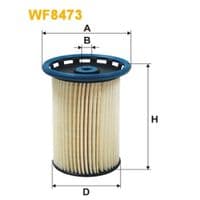 Фільтр паливний Wixfiltron WF8473