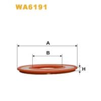 Повітряний фільтр для автомобіля Wixfiltron WA6191