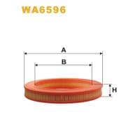 Повітряний фільтр для автомобіля Wixfiltron WA6596