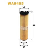 Повітряний фільтр для автомобіля Wixfiltron WA9485