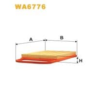 Повітряний фільтр для автомобіля Wixfiltron WA6776