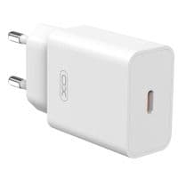 мережева зарядка XO L126 - 20W PD Single port USB-C (Білий)