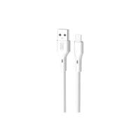 кабель XO NB230 Rock Series USB-A to Type-C - 1m (Білий)