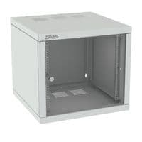 Шафа  ZPAS 19", 15U, Z-BOX, з змінними бічними стінками, 600х600 мм, максимально 100кг, сіра