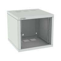 Шкаф ZPAS 19", 18U, Z-BOX, с сменными боковыми стенками, 600х600 мм, максимально 100кг, серый