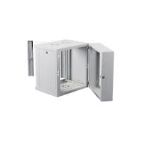 Шкаф ZPAS 19", 15U, Z-CUBE, с сменными боковыми стенками, 600х600 мм, максимально 100кг, серый