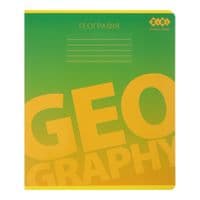 Зошит ZiBi предметний GRADIENT 48 аркушів клітинка, географія (ZB.1702-04)