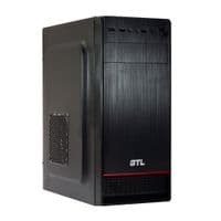 Корпус GTL T1610 Black, корпус BJ, Mini Tower, Micro ATX/Mini ITX, 2xUSB 2.0, 370x176x410 мм, 0,4 мм, 2,6 кг