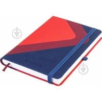 Книга записна Optima А5 COMBI-2, тверда обкладинка, гумка, лінія (O20125-02)