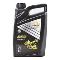 Трансмиссионное масло CASTLE MOTOR OILS 80W90 API GL-5 4л (80W/904gl5)