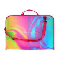 Папка - портфель Maxi А3 пластиковий на блискавці Silk (MX30003-07)