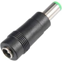 Переходник питания DC 5.5x2.1(F) - DC 6.3x3.0(M), Black (S1020)