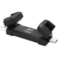 SSD портативний 250G TypeC/usb3.2 Silicon Power DS72 Black 1050R/850W