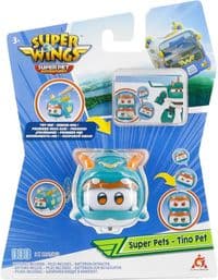 Игровая фигурка Super Wings Super Pet Тино любимец (Tino pet), свет
