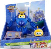Игровой набор Super Wings Transforming Джером и любимцем (Jerome & Pet)