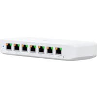 Компактний Ubiquiti USW-Ultra-210W-EU, рівень 2, 8-портовий комутатор GbE PoE з різними варіантами монтажу, 7 вихідних портів GbE PoE+, порт GbE з додатковим входом PoE++, доступність PoE 202 Вт за допомогою адаптера змінного струму, що входить у комплект