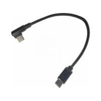 Кабель угловой Cablexpert CC-USB2-CMCML-0.2M, USB 2.0 С-папа/С-папа, 0.2м.