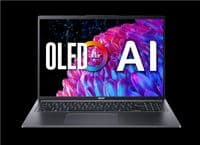 Ноутбук Acer Swift Go 16 SFG16-72 16" 3.2K OLED, Intel U7-155H, 32GB, F1TB, UMA, Lin, сірий