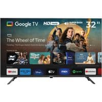 ТВ 32 Satelit 32H9500GS HD/T2/Google TV/2х6Вт/HDMI/USB/Wi-Fi/Черный