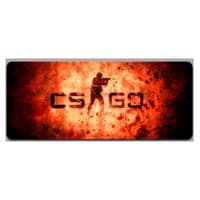Килимок 300*700 тканинний CS One Fighter з боковою прошивкою, товщина 2 мм, колір Black / Red, Пакет
