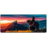 Килимок 300*800 тканинний Witcher 10 з боковою прошивкою, товщина 2 мм, Пакет