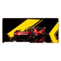 Килимок 300*800 тканинний Ferrari 499P з боковою прошивкою, товщина 3 мм, Пакет
