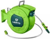 Шланг для поливу Verto на автоматичній котушці, 20м+2м, 1/2" (15G891)