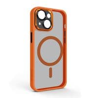 Чохол до ��обільного телефона Armorstandart Unit MagSafe SE Apple iPhone 14 Orange Black (ARM75374)
