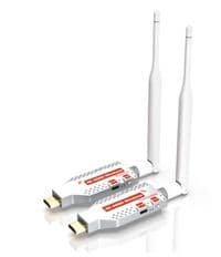 Один-канальный активный удлинитель сигнала HDMI с помощью Wi-Fi 4K100. Диапазон передач: до 100 метров, 4К