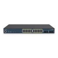 Комутатор 24-port GbE PoE.af/at(+) 240W 4xSFP L2 EWS7928P-FIT